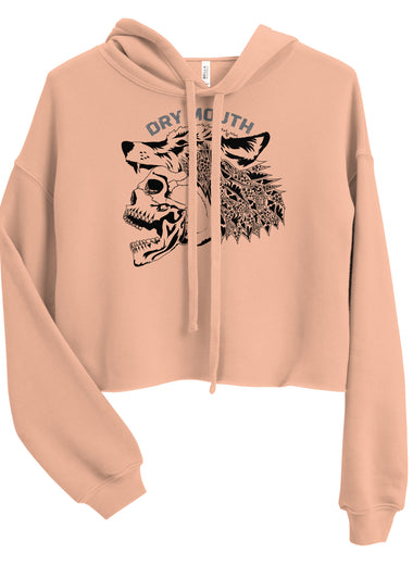 Lone Wolf Crop Hoodie