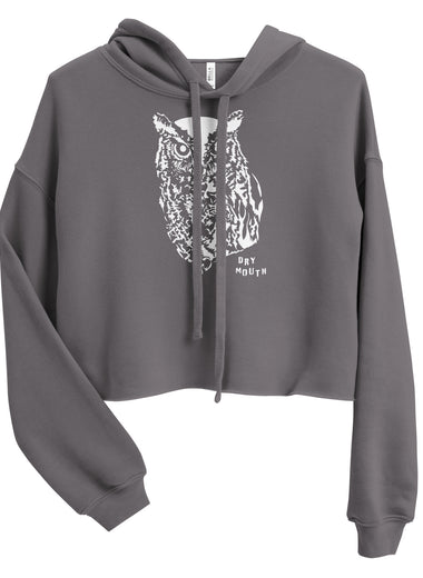 Night Owl Crop Hoodie